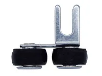 Комплект роликов асимметрия "Стандарт" (для трека-37,5мм / нагрузка-45кг / саморез-6мм)