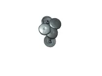 Заглушка для евровинта, №17 металлик, 1 упак=1000 шт.