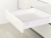 Комплект ящика Dragon-Pro, Soft-Close, L400 мм, H95 мм, нагрузка 40 кг, белый, с доводчиком