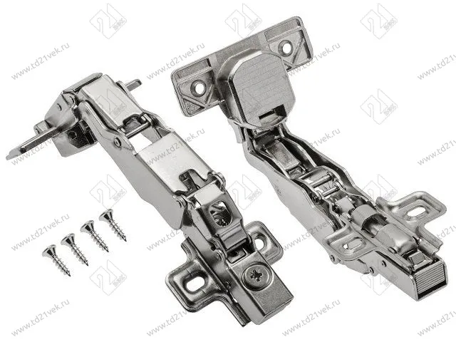 ZM-HCKT165BE-S Петля гидравл-ая,угл.165 CLIP-ON,накл-ая,GTV,без евро,отв. пл. Н0,45/35мм,сталь <50> 1