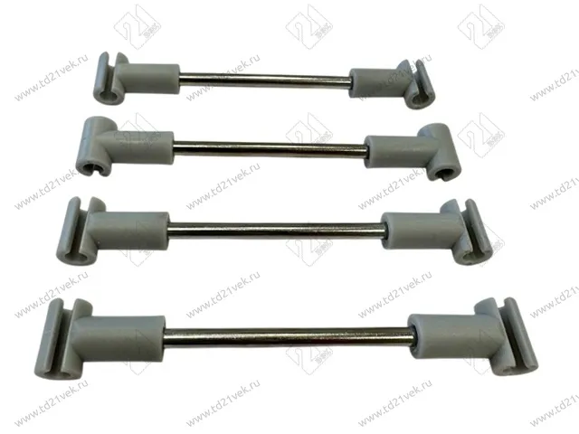 Разделитель для бутылочницы 150мм (1кт- 4шт.) хром 1