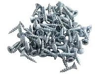 Саморез 3,5*15мм с потайной головкой, крест, цинк белый, 1уп=1000 шт.