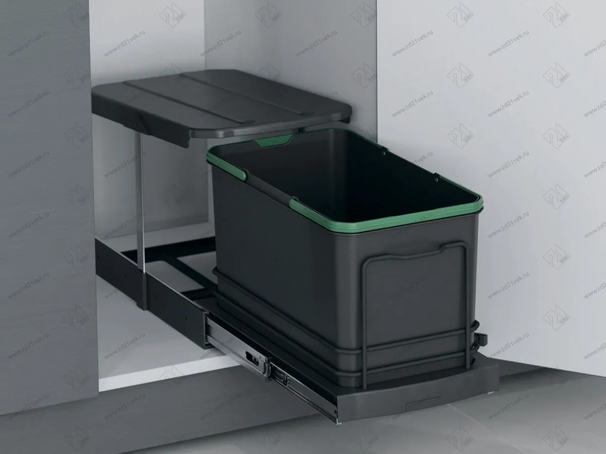 S-2573-A Мусорное ведро в базу 400 мм, Starax Large Busket, (260x440x300 мм) 1