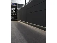 Цоколь с подсветкой 3м, алюминий матовый, H100/4000К, рефленый, комплект: LED лента SMD+рассеиватель+коннектор