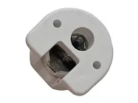 ACKRF016 Стяжка RAFFIX DUO d20*H12,5 мм с эксцентриком для плиты 16 мм, белая