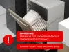 S-8011-A Корзина для белья в базу 300 мм, Starax, с креплением на дверцу, (230х260х500), антрацит превью 2