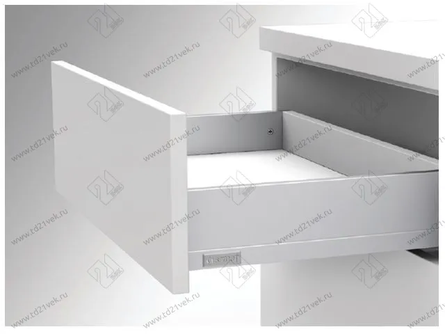 12716813860145 FLOWBOX L500 мм / H192 /16 (белый) с довод. (pack) <1> 1