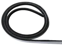 Уплотнитель щёточный ш7х в6мм 3Р, темно-серый <бухта-250м> шлегель/ щетка самоклеящаяся/ буферная лента/ уплотнитель/ Schlegel