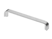 UZ-VETA-128-05 Ручка мебельная VETA C=128 мм - Collection Shape Art. мат.хром <25>