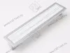 SN-128-02-26 Скоба Metax 128 мм (хром/белый волна) <50/250> превью 1