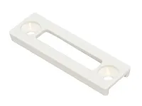 Планка под клипсу для пластикового цоколя / ЛДСП, белый