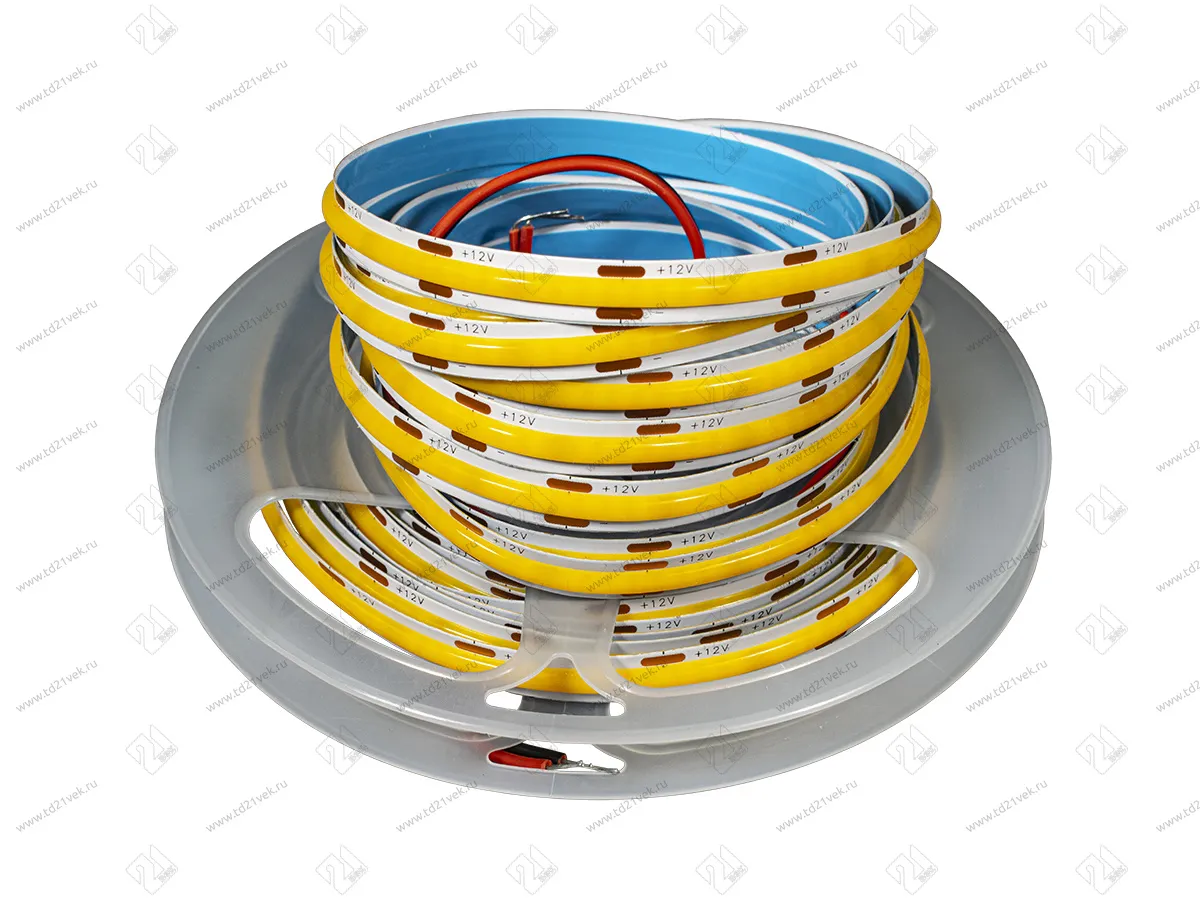 04.800.00.092 Лента M3, COB LED, IP20, 320LED/м, 3000К теплый белый, 12В, 10Вт/м, 8мм*5м 1