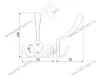K302SC.6 Крючок мебельный K0260 сатиновый хром <25> превью 2