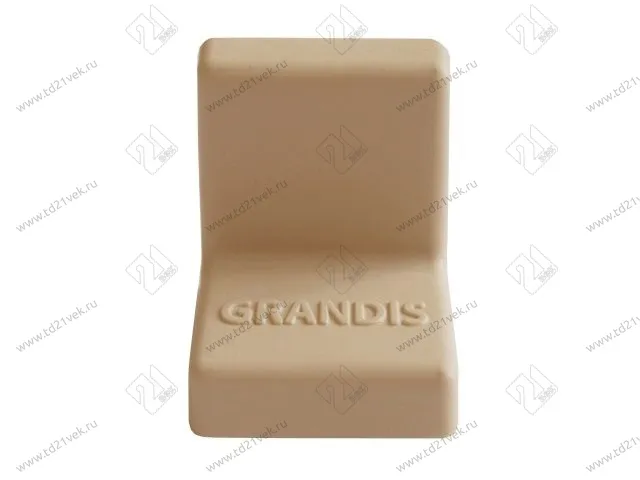 Уголок крепежный 20x20 мм толщ.1,2мм с крышкой, груша 10-436P <400/4000> 1