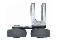 Комплект роликов асимметрия "Базовый" (для трека-37,5мм / нагрузка-35кг / саморез-6мм)