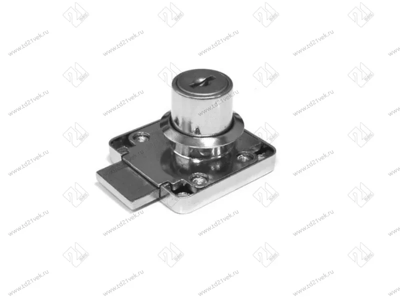 Z148CP.1/22 Замок мебельный, хром <12/240> 1