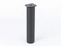 Опора декоративная H200+15мм, черный матовый