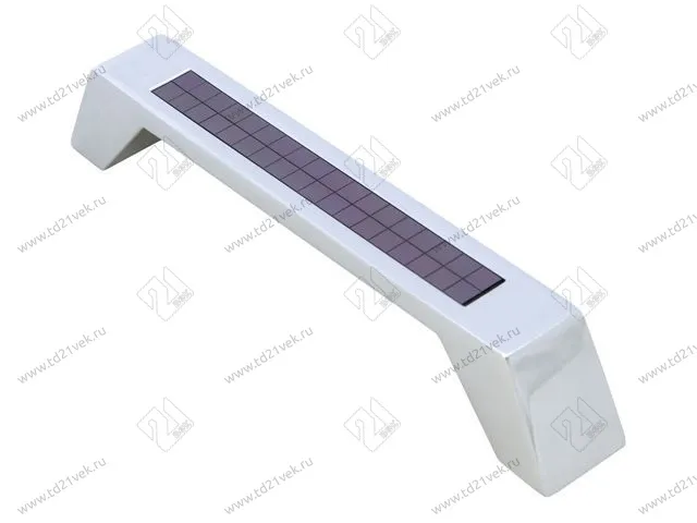 LT-128-02-04 Скоба Metax 128 мм (хром/черный) <25/125> 1