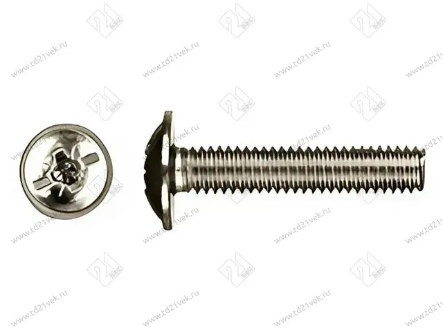 Винт М4х20 с прессшайбой DIN967 <8500> 1