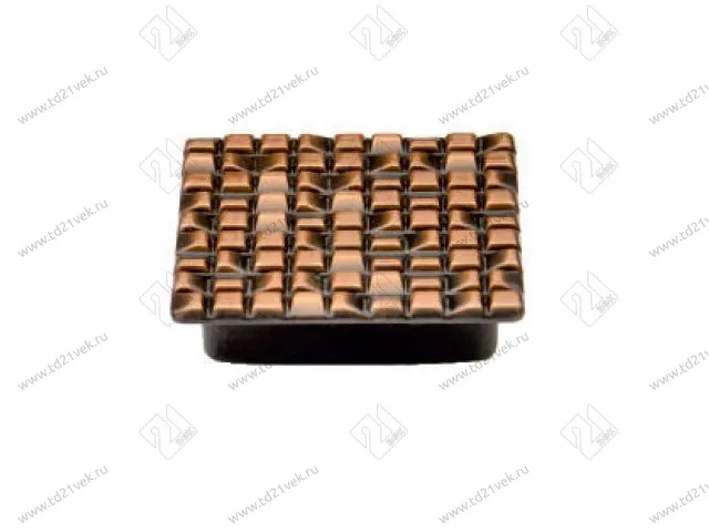 Скоба "Оскар" 5324-09/32 (медь) квадратная <30/180> 1