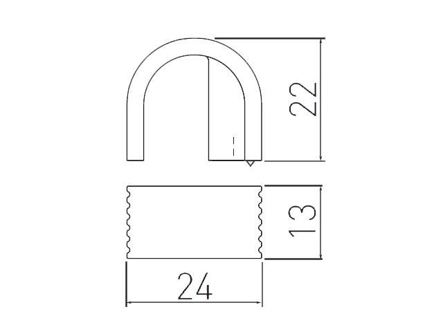 GZ-VETA-1-01  Ручка-кнопка VETA - Collection Shape Art. хром <25>