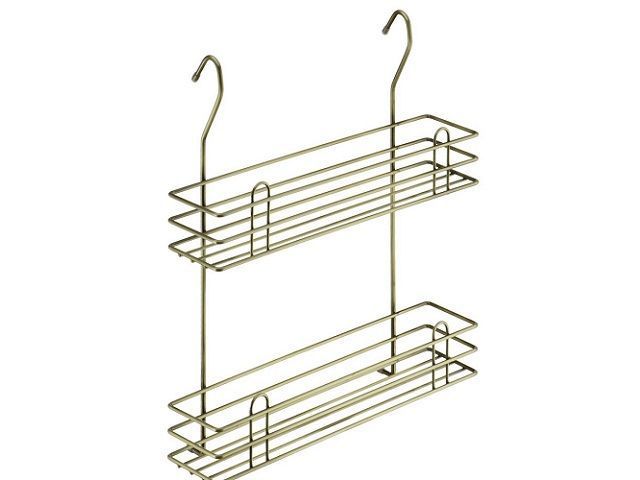 LE-540 AB Полка  для специй двухъярусная, Тип II (350х105х400) бронза<6>
