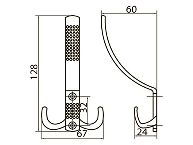 KR0070 OT Крючок золото <25/150> 2