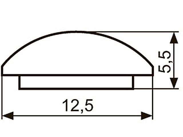 Декор "Sal-M 5" <12,5мм>(золото) sari <100/400>