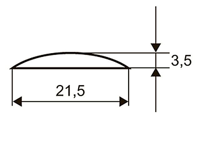 Декор "Sal-M29" <21мм>(золото) sari <75/300>