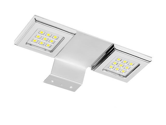 LD-NKW18ZB-40 Светильтник LED квадрат. двойной Calderon с монтаж.над шкафчиком холодный белый