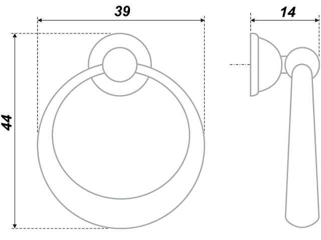 RC031AB.3 Ручка-кнопка C3120, старинная латунь <50/500>