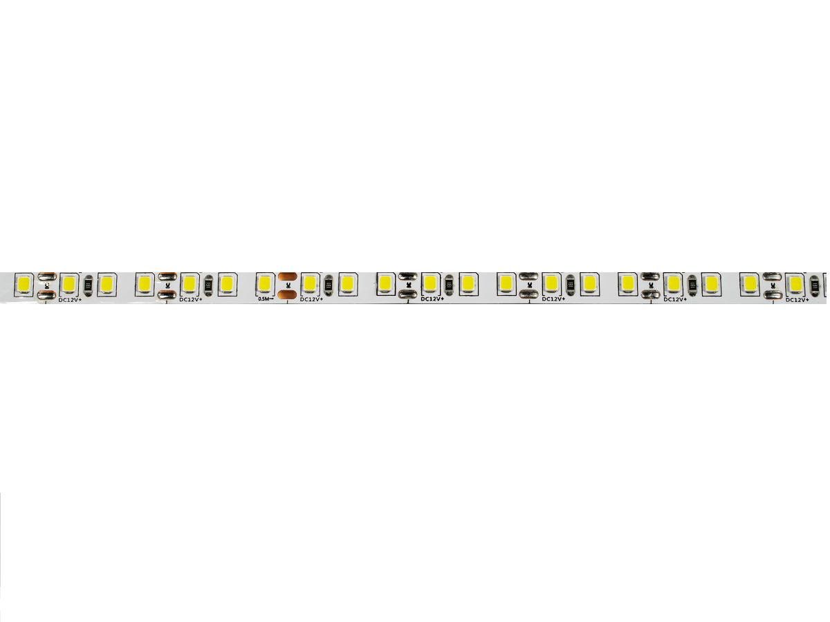 04.800.00.127(028) Лента G2(M1), 2835 IP20, 120LED/м, 6500K холодный, 12В, 9,6Вт/м, 1200Лм/м, CRI>80, 8мм х 5м