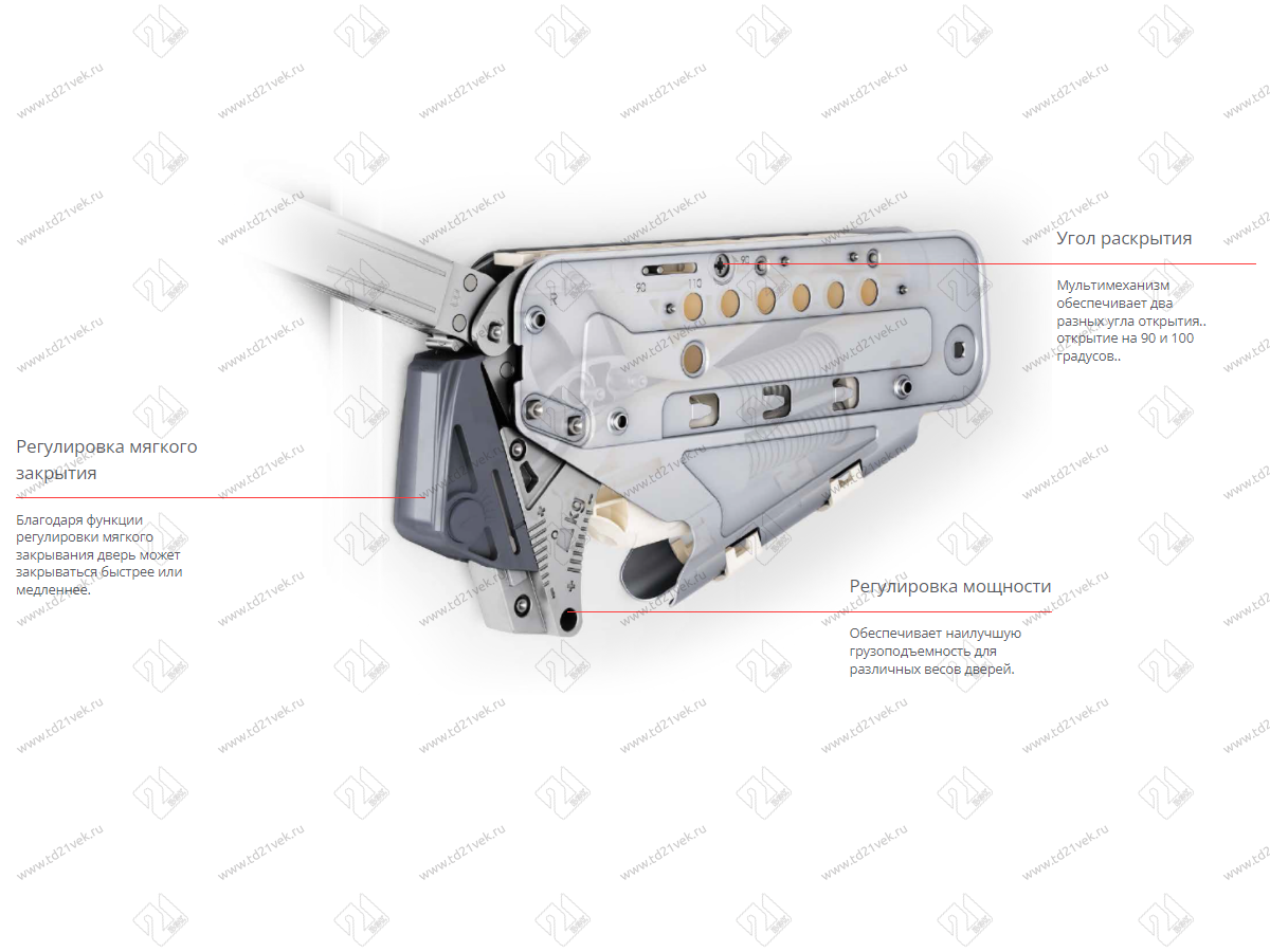 12408571000103 Подъемник Multi-Mech B1 (складной) (700-859мм) (серый) (pack) <1> 2