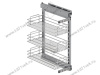S-2791-C Бутылочница 350, Starax, 3-х ярусная, направляющие Blum Tandem, (305х470х635 мм), с доводчиком, полное выдвижение, левая превью 2