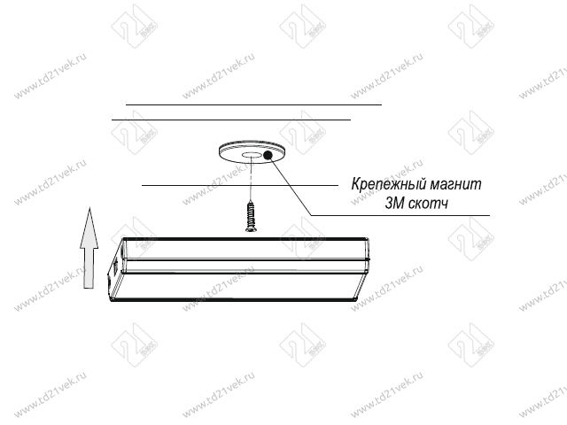 04.013.04.317 Светильник LED FIALIS (накладной) 2