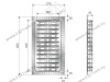 105-83-51-309 Лоток для тарелок Mesan TrayBond, 12шт.(Ш270хГ480-420хВ45) антрацит <16> превью 5