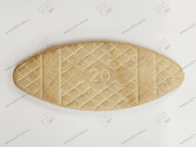 Шкант плоский EL-20 (56мм*23мм / 4мм) <1000> (коробка) 2