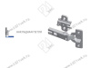ZP-BICN090ZE Петля накладная GTV c евро, с отв. пл., 48/35мм, Н0 никель (сталь), <250> превью 4