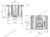 102-91-18-305 Крышка Mesan для полкодержателя mini Raffix (бежевый) <500/1000> превью 2