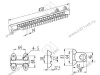 WW-KJ0101-01 Вешалка GTV, krawat j0101, алюминий <2/32> превью 2