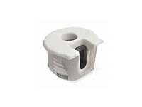АCKRF016 Стяжка XSTAR d20*H12,5мм с эксц.(двусторонняя регулировка)(для 16мм) (белый) <500/1000>
