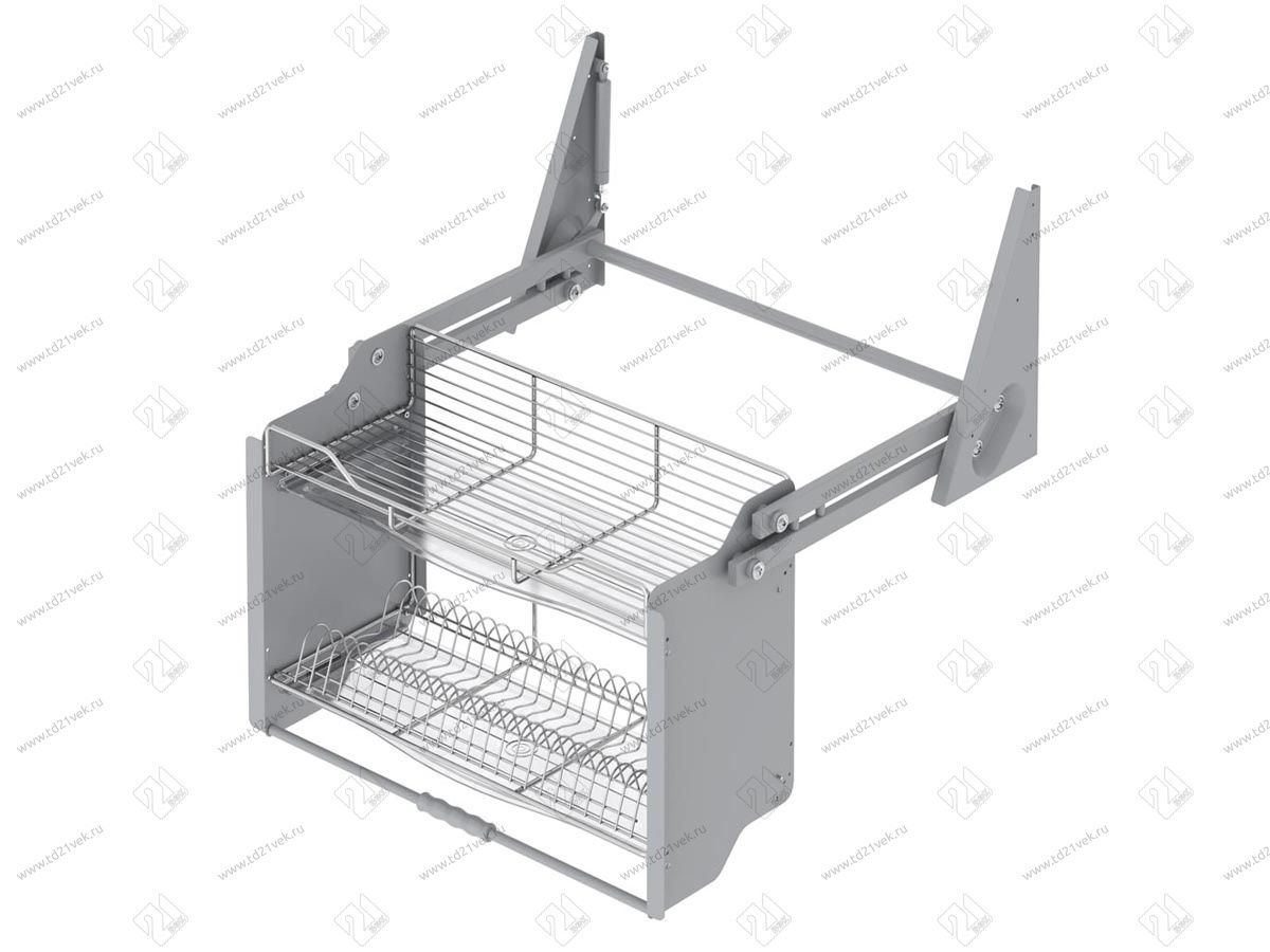 S-5183-C Выдвижная сушка для посуды в базу 900 мм, Starax, (864x300x550 мм), хром 2