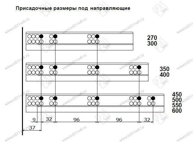 12716713850745 FLOWBOX L450 мм / H106 /16 (антрацит) с довод. (pack) <6> 4