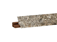 Плинтус для столешниц  "серый мрамор" 3,0 м LB-231-6086 (№605) <1/15>