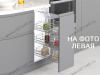 S-2791-C Бутылочница 350, Starax, 3-х ярусная, направляющие Blum Tandem, (305х470х635 мм), с доводчиком, полное выдвижение, левая превью 1