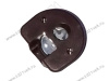 ACKRF016 Стяжка RAFFIX DUO d20*H12,5 мм с эксцентриком для плиты 16 мм, коричневая превью 1