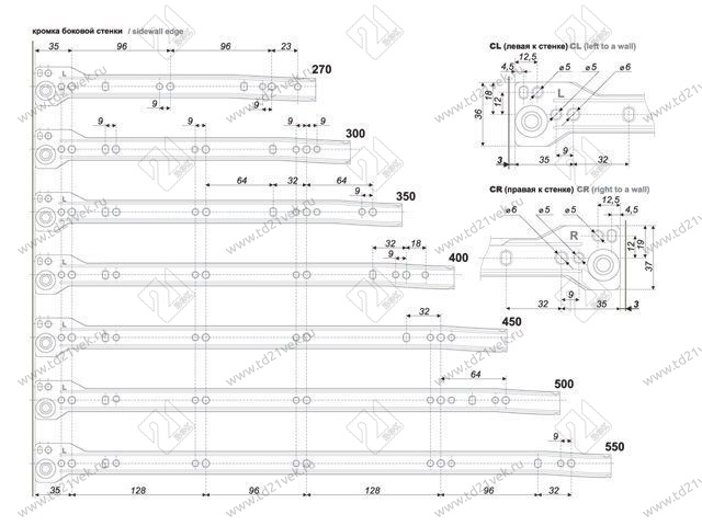 MB15001W/500 Металлобокс 500 мм, белый <10> 2