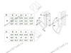 H645A02/0814 Петля Boyard -45° (накл-ная) + планка H=4 <250> превью 3