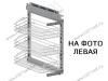 S-2221-C Угловая бутылочница скошенная 300, Starax, 3-х ярусная, левая, направляющие Blum Tandem, (225х470х635 мм) превью 2