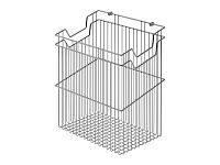 S-8115-C Корзина для белья навесная в базу 500 мм, Starax, (430х290х500 мм), хром